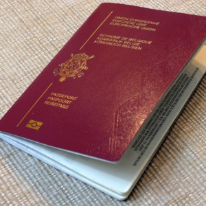 Belgium passport