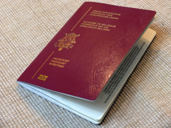 Belgium passport