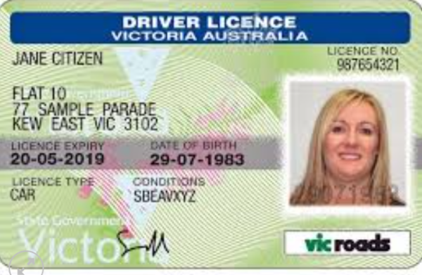 Australian driver’s licence