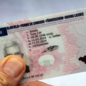Belgium driver’s licence