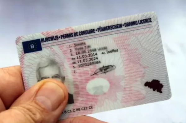 Belgium driver’s licence