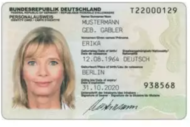 Buy an ID card online
