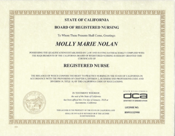Buy nclex certificate