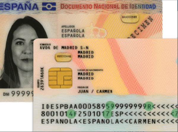 Spain ID card