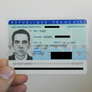France ID card