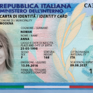 Italy ID card