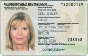 Deutschlandausweis zu verkaufen
