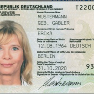 Germany ID card
