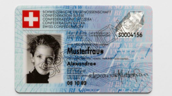 Swiss ID card