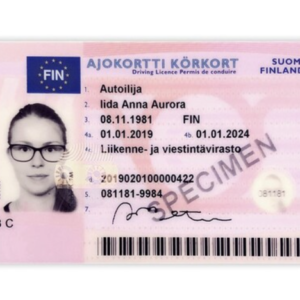 Finland driver’s license