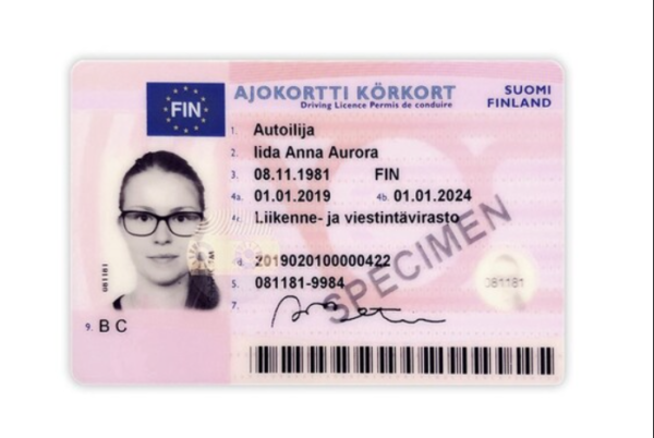 Finland driver’s license