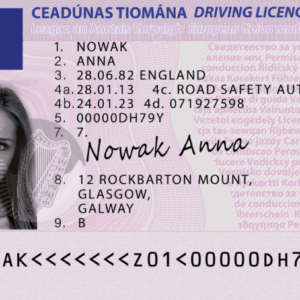 Ireland Driving Licence