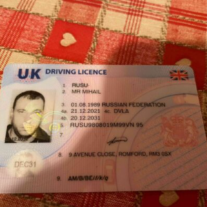 Buy driving licence